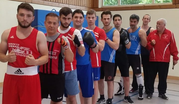 Boxer des Boxring Klettgau, Juni 2018